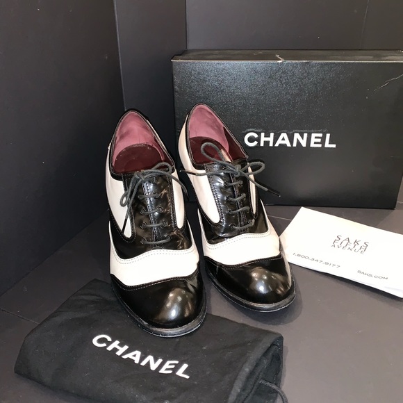 chanel oxford heels